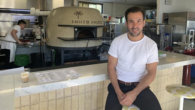 Peter De Marco at Brooklyn Park restaurant Chicco Palms. Picture: Paula Thompson