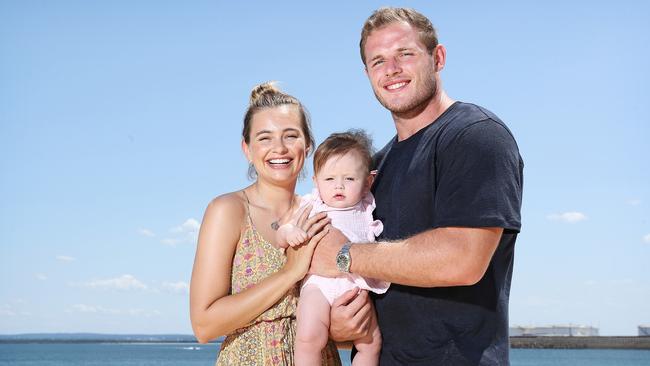 Tom Burgess says he has come to love Australia and wants to raise his family here. Picture: Tim Hunter