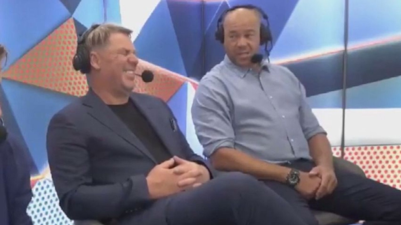 Shane Warne and Andrew Symonds were caught on a hot mic talking about Marnus Labuschagne.