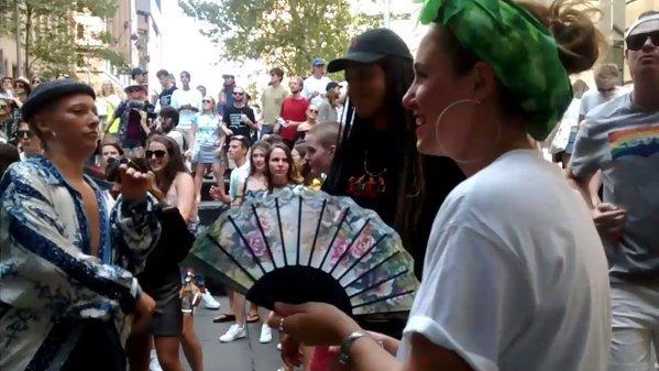 AU NSW:    Protesters Dance at Rally Against Sydney Lockout Laws   February 17