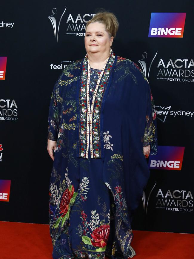 Magda Szubanzski on the AACTAs red carpet. Picture: Matrix