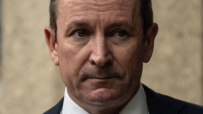 SYDNEY, AUSTRALIA - NewsWire Photos March 7, 2021: Western Australia Premier Mark McGowan arriving at the Federal Court, Sydney. Picture: NCA NewsWire / James Gourley