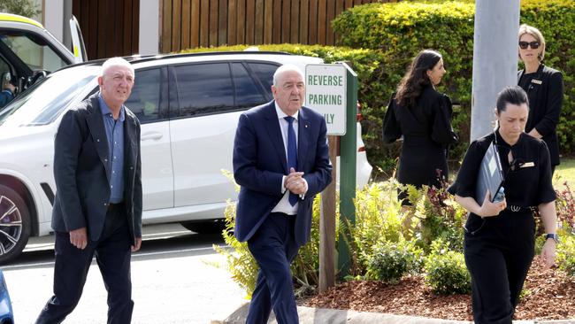 Rob Borbidge, Former Premier of Queensland, At the State Funeral Service for Mike Ahern AO, at Our Lady of the Rosary Catholic Church, Caloundra, on Friday 25th August 2023 - Photo Steve Pohlner