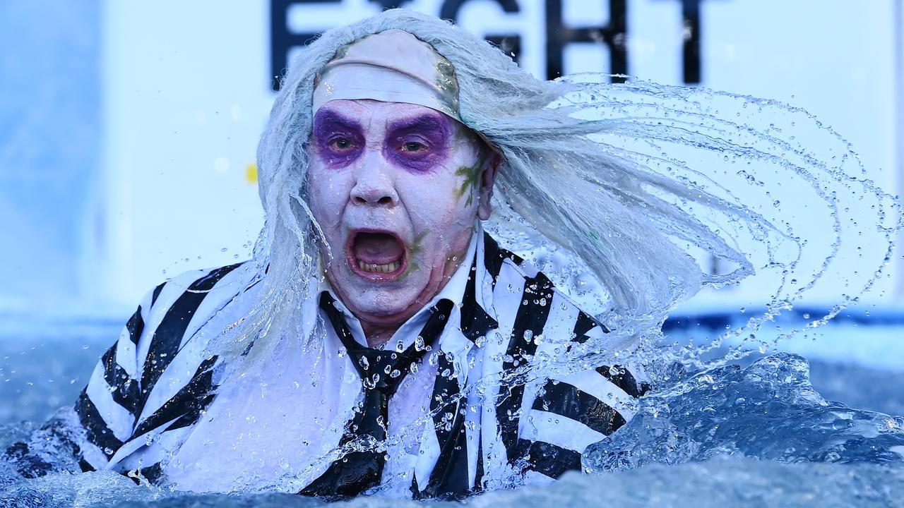 Magpies legend Tony Shaw looking slightly scary. (Photo by Quinn Rooney/Getty Images)