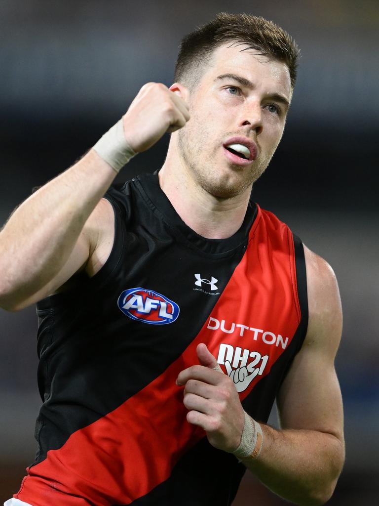 Essendon captain Zach Merrett was unlucky to miss out. Picture: Matt Roberts/AFL Photos/via Getty Images