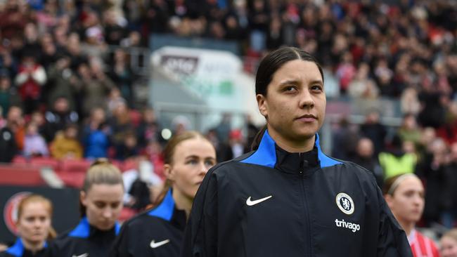 Sam Kerr could be facing financial pain following the recent allegations. Picture: Getty Images