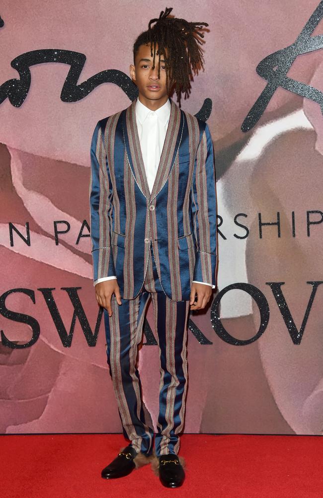 Jaden Smith attends The Fashion Awards 2016 on December 5, 2016 in London, United Kingdom. Picture: Getty