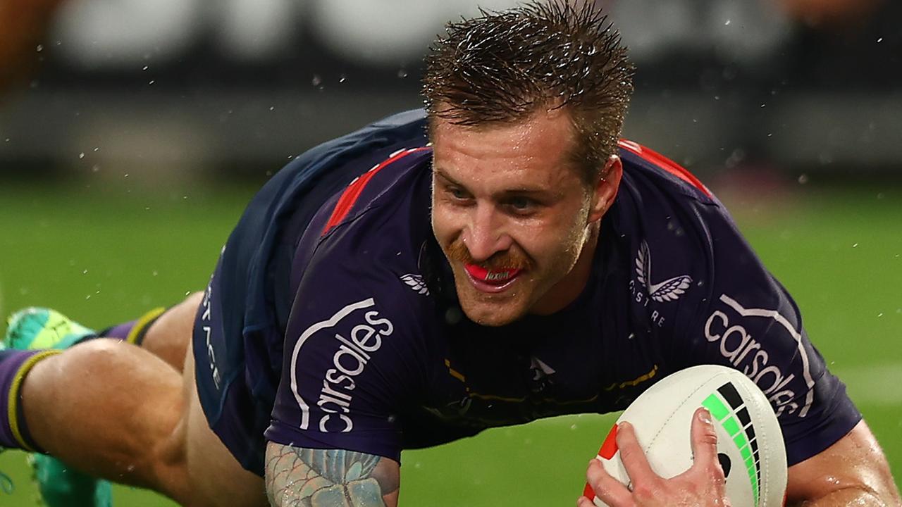 Munster returns to the left edge where he hopes to build on his combinations with Trent Loiero, Justin Olam and Xavier Coates. Picture: Graham Denholm / Getty Images