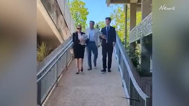 Aaron Danyel Hill leaves Townsville court