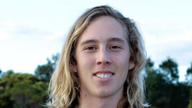 Samuel Brown, 20, was found with severe head injuries on the Gold Coast Highway in Mermaid Beach in November 2012. He later died in hospital. Picture: Supplied