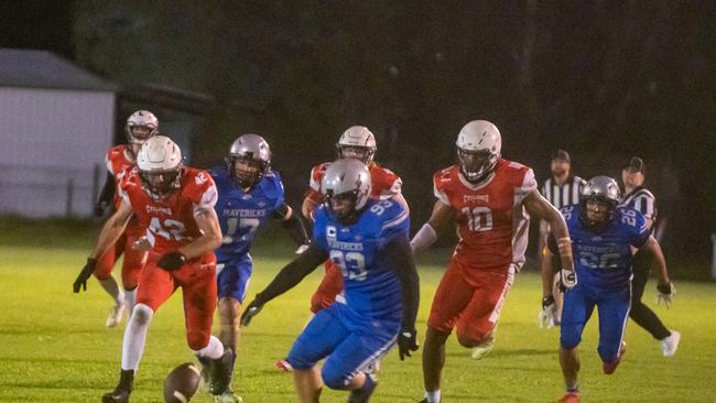 Mackay Gridiron vs Townsville Cyclones at West Tiger Park Walkerston. Saturday 20 January 2024 Picture:Michaela Harlow
