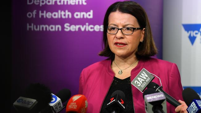 Victorian Health Minister Jenny Mikakos has refused to apologise about comments made towards Dr Chris Higgins. Photo: AAP Image/James Ross