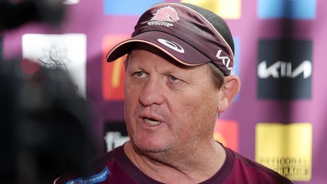 Coach Kevin Walters, Brisbane Broncos training, Red Hill. Picture: Liam Kidston