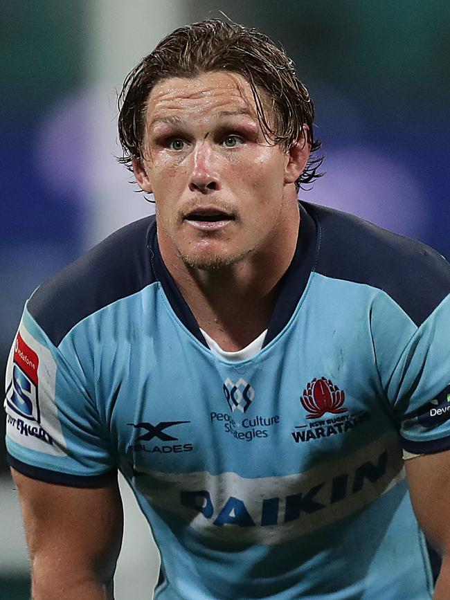 Michael Hooper was strong for the Waratahs. Picture: Getty Images