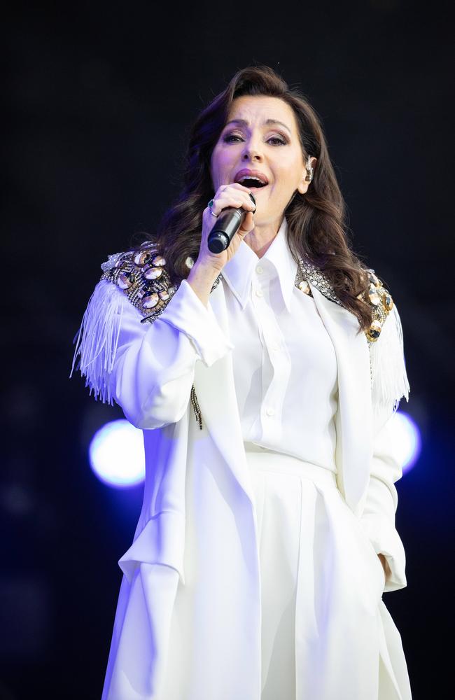 Tina Arena said she had never experienced a concert like her Friday gig in Melbourne. Picture: Mark Stewart