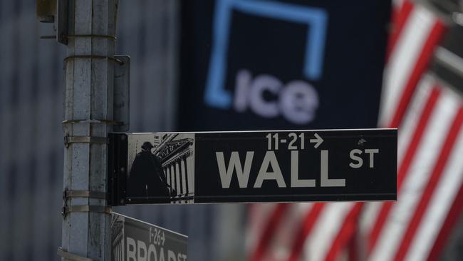 A general view of the New York Stock Exchange (NYSE) on Wall Street in New York City on May 12, 2023. Wall Street stocks edged higher early Friday, extending a period of directionless trading as markets weigh uncertainty surrounding the lifting of the US debt ceiling. (Photo by ANGELA WEISS / AFP)