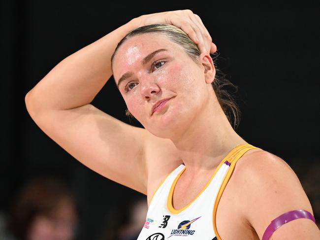 Star player Courtney Bruce has struggled to find consistency on court. Picture: Steve Bell/Getty Images