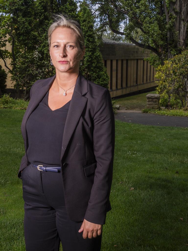 Barrister Regina Weiss has released an interim report into the Tasmania Police Paul Reynolds pedophilia scandal. Picture: Linda Higginson