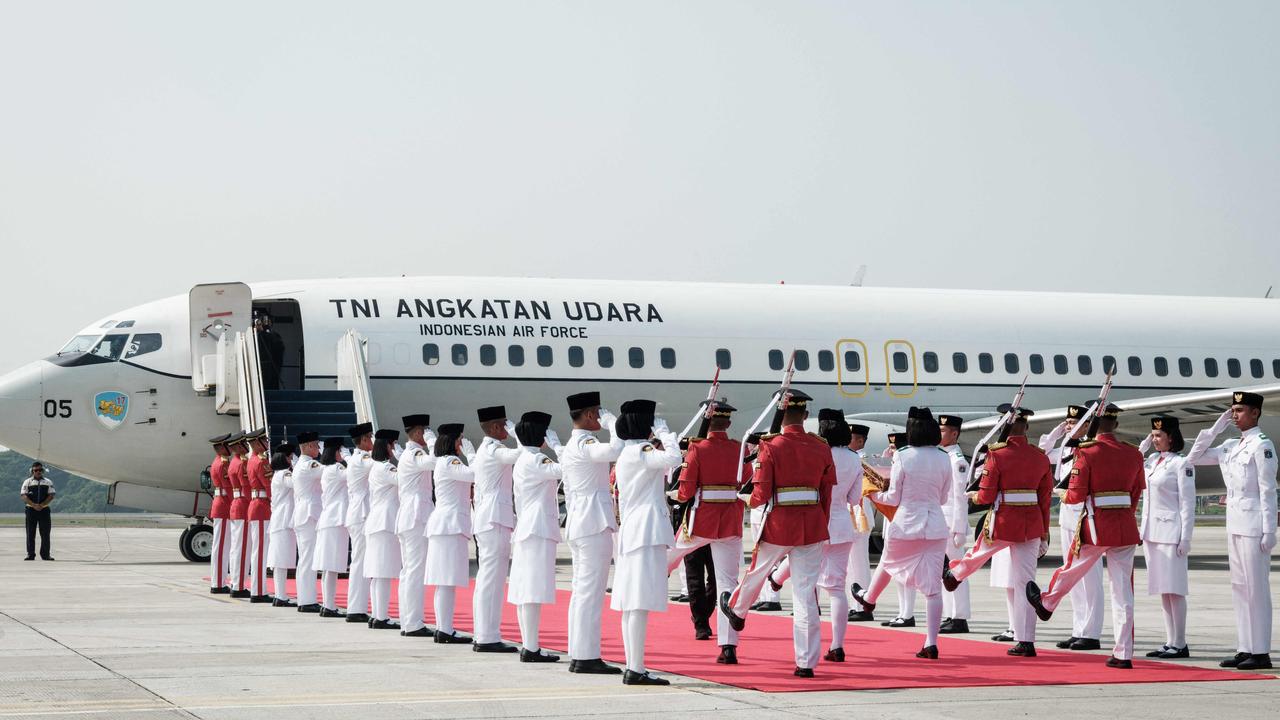 President Joko Widodo deferred signing a presidential decree to officially make Nusantara the new political capital due to construction delays and funding problems. Picture: AFP