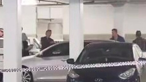 Miguel David was arrested in a car park in Neutral Bay in June 2021 after he collected a package of imported drug. Picture: 9 News