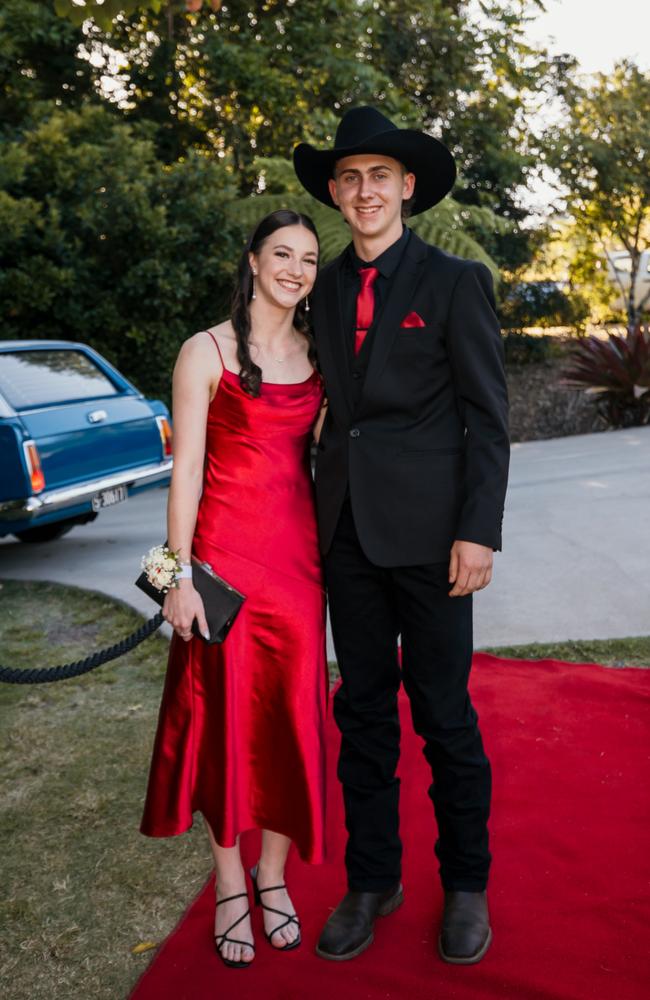 Chelsea and Beau at the Glasshouse Christian College formal. Picture: Jordan Bull of JBull Photography