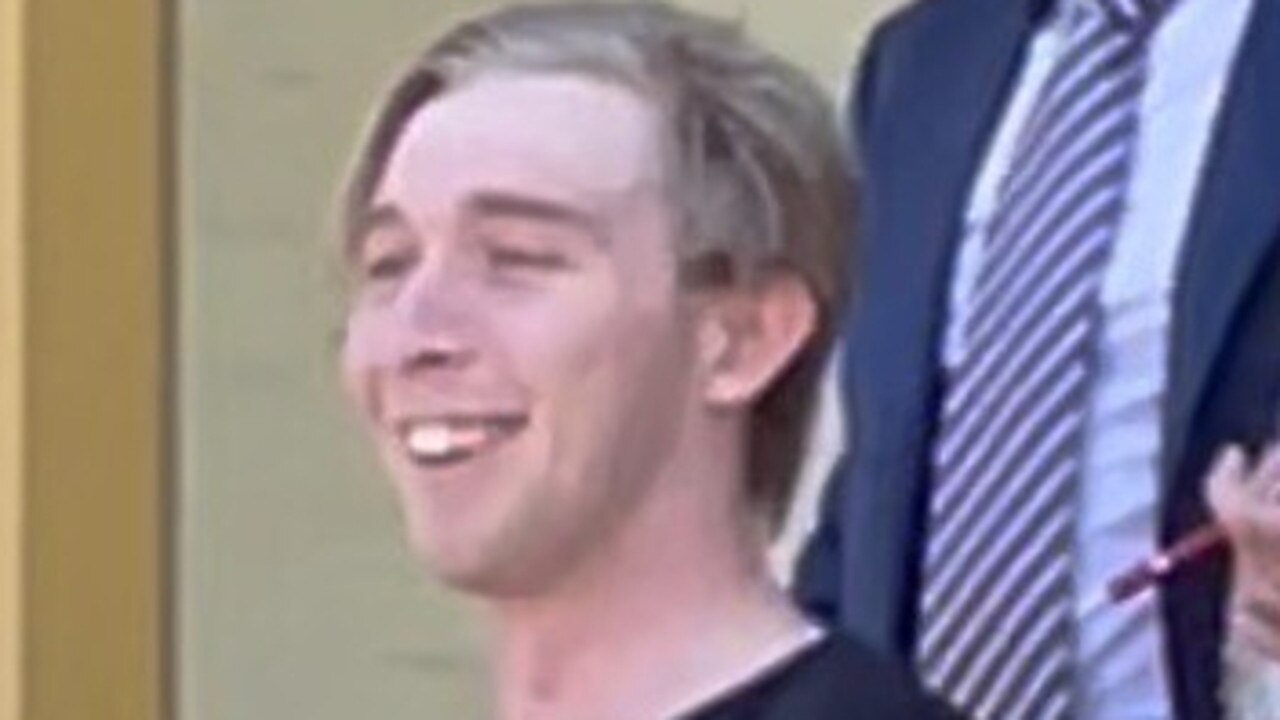 Wyatt William Rees, 23, pleaded guilty to threatening violence and wilful damage when he faced Maryborough District Court.