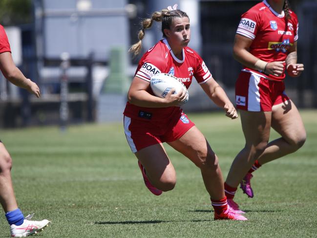 BronteWilsonNSWRL Junior Reps Rd 5 at Collegians Sporting Complex, Wollongong Illawarra vs Newcastle  Tarsha Gale The Avenue, Figtree NSW 2525, Australia,Picture Warren Gannon Photography