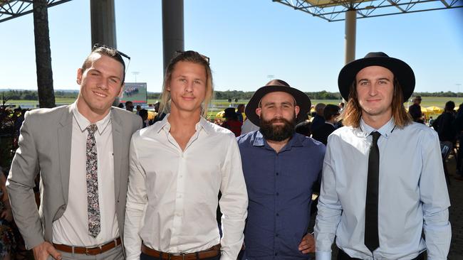 Julian Talbot-Butt, Shane Hutman, Beau Kavanagh and Tyson Brunner at the 2018 event.