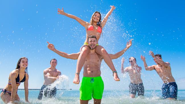 Schoolies usually flock to the coast. Picture: Jason Edwards