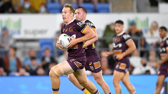 Zac Hosking will make his NRL debut for Brisbane on Sunday. Picture: NRL Images.