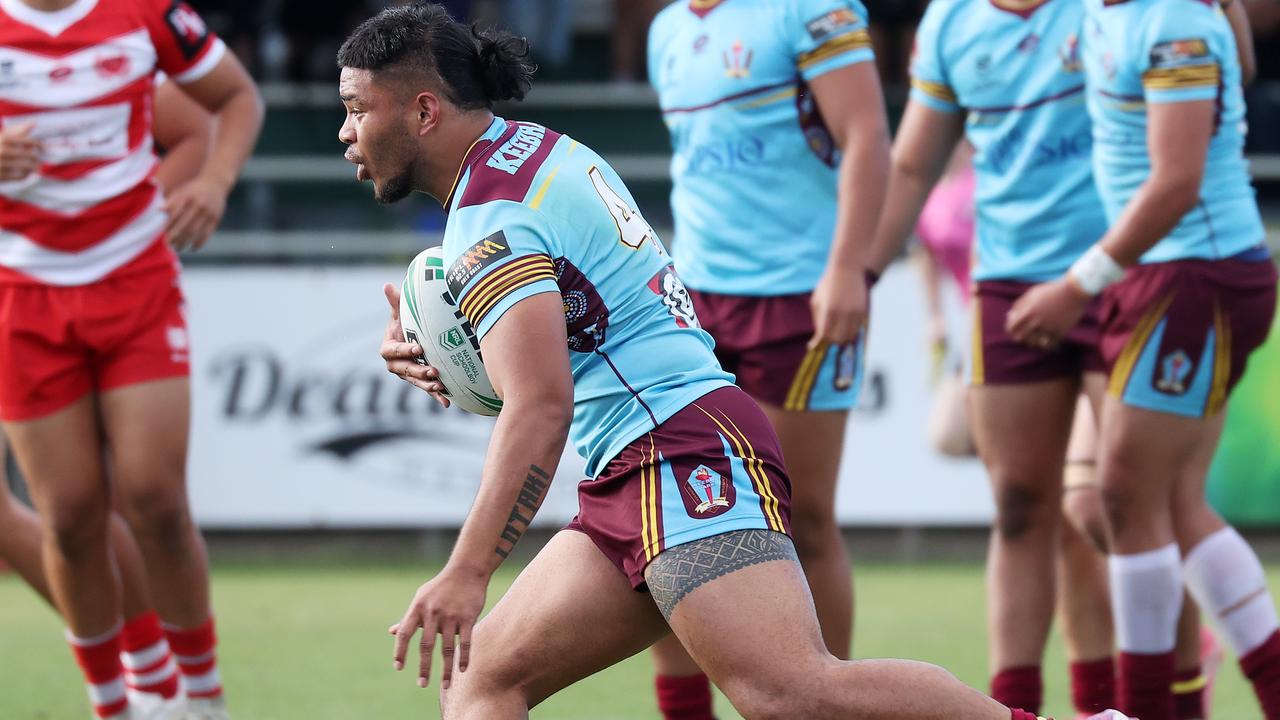 Keebra Park’s Taniela Mapusua-Lotaki Picture: Liam Kidston