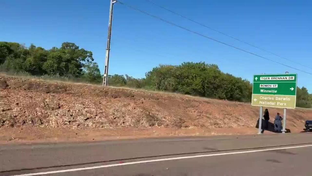 Crash on Tiger Brennan Drive