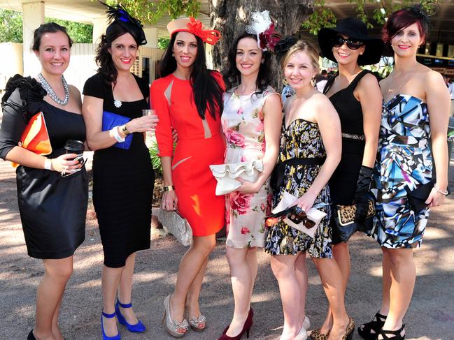 Ladies Day 2012 at Cluden Park race track,.