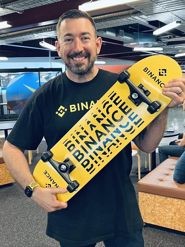 Binance Australia CEO Ben Rose.