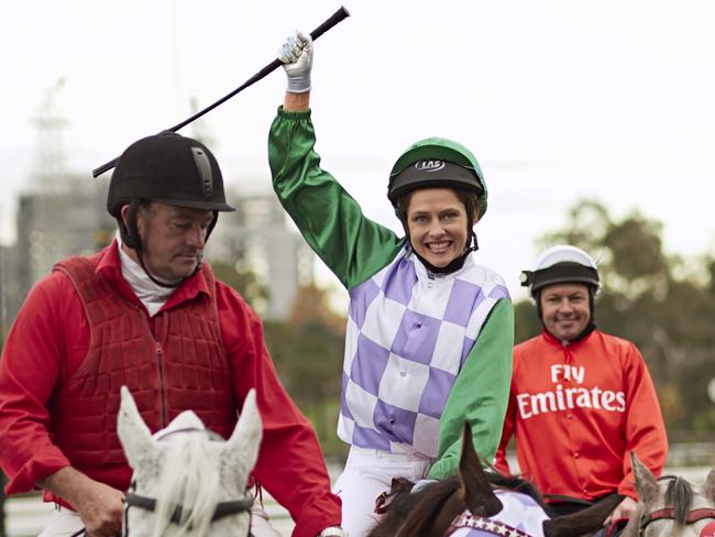 Teresa Palmer stars as Michelle Payne in ‘Ride Like A Girl’.