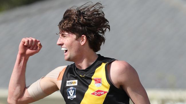 Chase Loftus was one of the Tigers’ best in their 2024 BFNL premiership. Picture: Mark Wilson