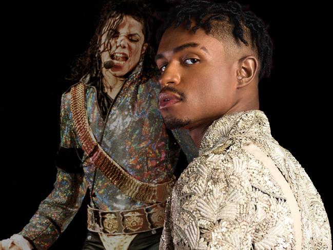 9 December 2024; A photo comp of Michael Jackson and Roman Banks. Sources: supplied. Collage. Ratio 4:3 for DIGITAL.