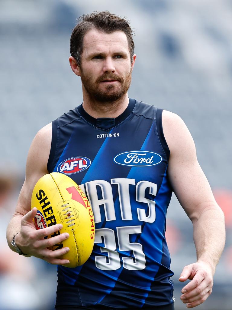 Patrick Dangerfield is close to a return from injury. Picture: Dylan Burns/AFL Photos via Getty Images