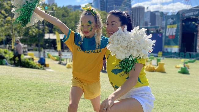 Violet Beveridge gets to hang out with Olympic gold medallists such as Alicia Quirk.