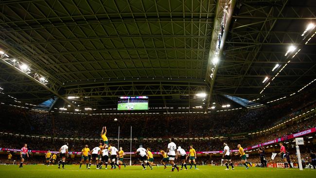 The Millennium Stadium crowd was, for the most part, backing Fiji.