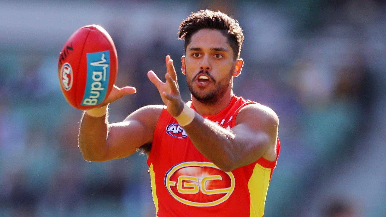 Gold Coast Suns' Aaron Hall is set to be traded to North Melbourne. Picture: Michael Klein