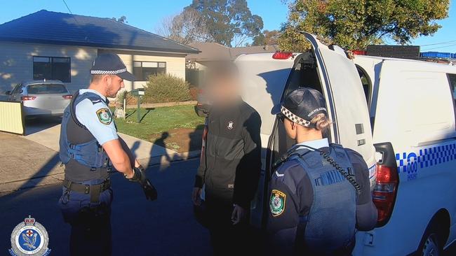 Two teens were arrested from Guildford West. (picture taken: 7.10am Tuesday 9 July 2019)