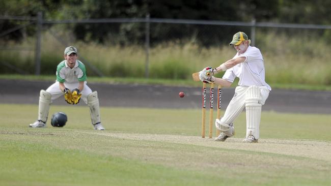 Casino RSM Cavaliers top-order batsman Sam Irvine. Photo Cathy Adams.