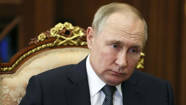 Russian President Vladimir Putin’s latest cancellation has fuelled ongoing rumours about his ill-health. Picture: AFP