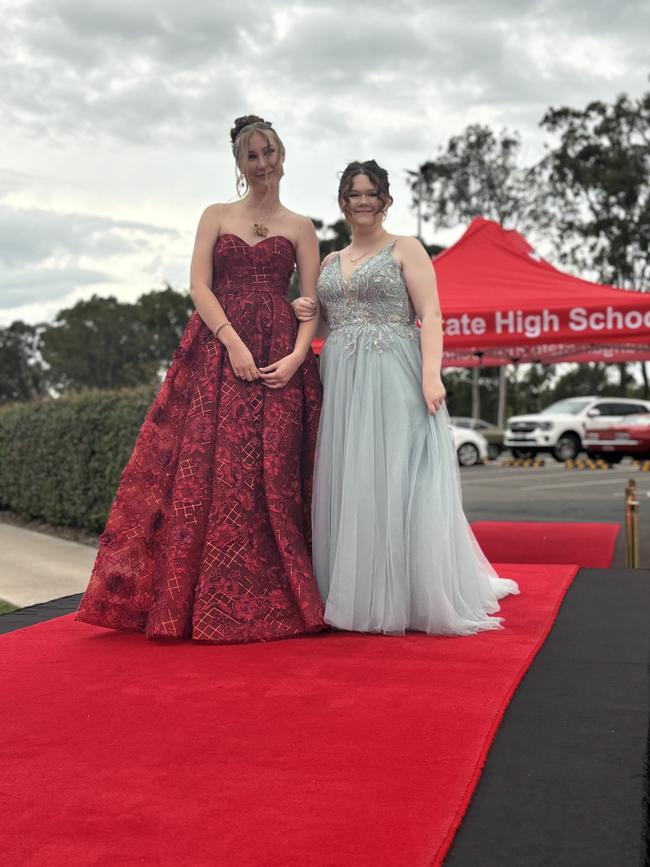 The students of Urangan State High School celebrating their formal.