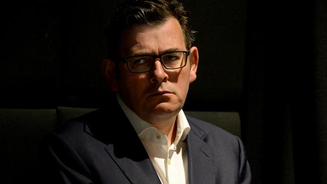 Premier Daniel Andrews declined to commit to more funding for IBAC. Picture: Andrew Henshaw