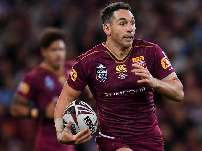 Billy Slater’s experience gives Queensland a massive advantage. Picture: AAP