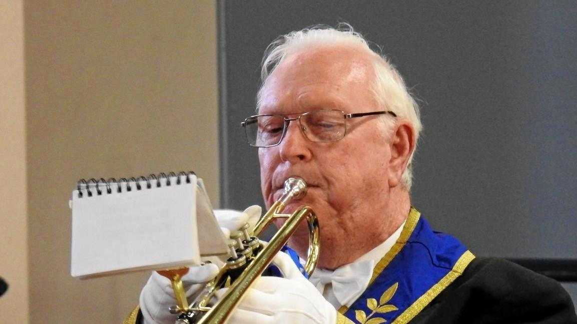 Earl Wallis at the Murilla Masonic Lodge's 100th-year celebrations. Picture: Elise Van Wyk