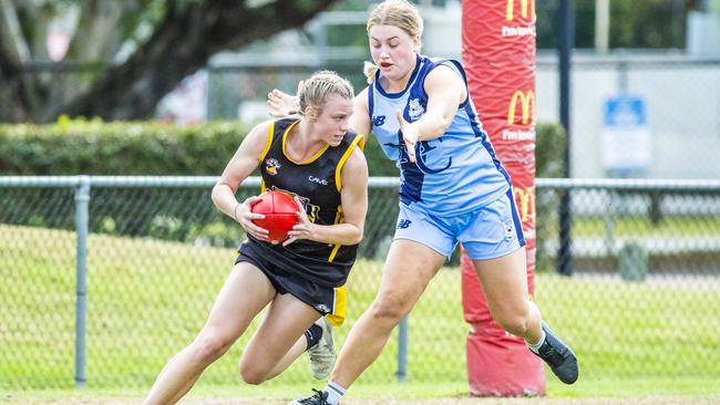 AFLQ StreetSmarts Schools Cup AFL football match between Kedron State High School and Marymount - Picture: Richard Waker