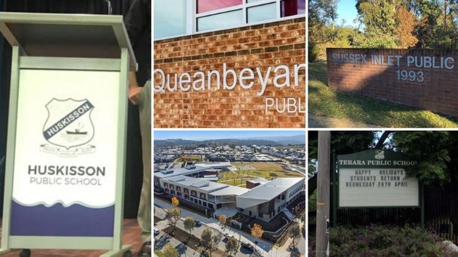 Canberra, South Coast’s most crowded schools revealed.